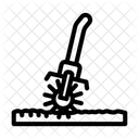 Lawn Aeration Garden Icon