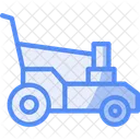Lawn Mower Grass Cutter Landscaping Tool Icon