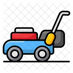 Lawn Mower Icon Of Colored Outline Style Available In Svg Png Eps Ai Icon Fonts