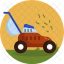 Grass Cutter Lawn Mower Lawnmower Icon