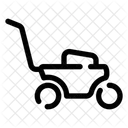 Lawn Mower Garden Equipment Icon
