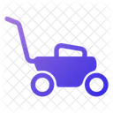 Lawn Mower Garden Equipment Icon