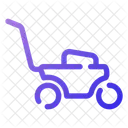 Lawn Mower Garden Equipment Icon