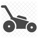 Lawn Mower Lawn Cutting Vehicle Gardening Icon