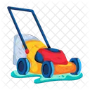 Lawn Mower Grass Machine Lawn Machine Icon