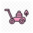 Lawnmower Mowing Den Icon