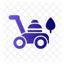 Lawnmower Mowing Den Icon