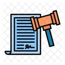 Document License Ethics Icon