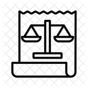 Lawyer Lawsuit Insurance Icon