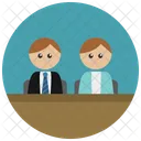 Lawyer Client Icon