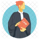 Lawyer Counsellor Attorney Icon
