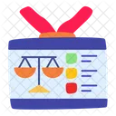 Lawyer Identity Document Icon