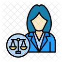 People Woman Certificate Icon