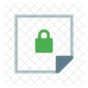 Layer Lock Note Icon