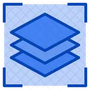Layer Layers Stack Arrange Paper Design Thinking Icon
