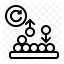 Layer Surface Coating Icon