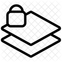 Lock Layers Pages Icon