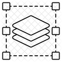 Layer Tool Arrange Graphic Icon