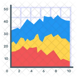 Layered Chart  Icon