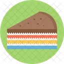 Layered Pie Cake Icon