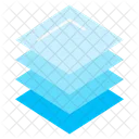 Layers Stack Graphic Editor Icon
