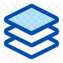 Layers Stack Design Icon