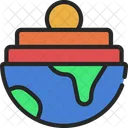 Layers Earth Layers Planet Icon