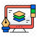 Layers Stack Stacked Papers Icon