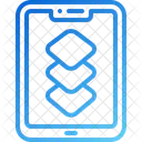 Layers Tablet Graphic Tool Icon