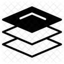 Layers Tool Designing Tool Graphic Designing Icon