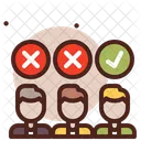 Layoff Group Selected Candidate Recruitment Icon