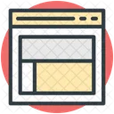 Layout Web Template Icon