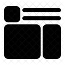 Layout Webpage Wireframe Icon