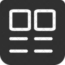 Layout  Icône