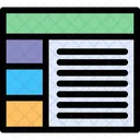 Template Layout Mail Template Icon