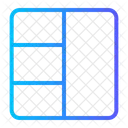 Right Square Grid Icon