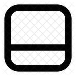 Layout Bottom  Icon