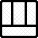 Layout central inferior  Ícone