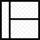 Layout Da Barra Lateral Grade Interface Ícone