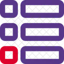 Layout Da Lista A Esquerda Ícone