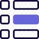 Layout Da Lista A Esquerda Ícone