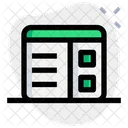 Layout Web Layout Wireframe Ícone