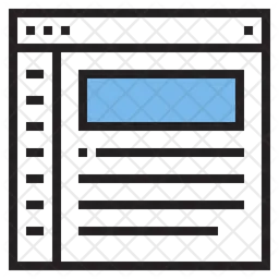 Layout da Web  Ícone