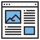 Layout da Web  Ícone
