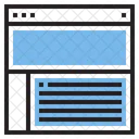Layout da Web  Ícone