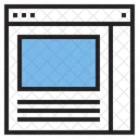 Layout da Web  Ícone