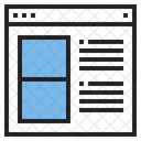 Layout da Web  Ícone