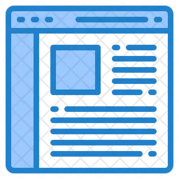 Layout da Web  Ícone