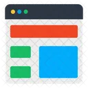 Layout da Web  Ícone