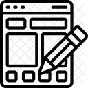 Layout de projeto  Ícone